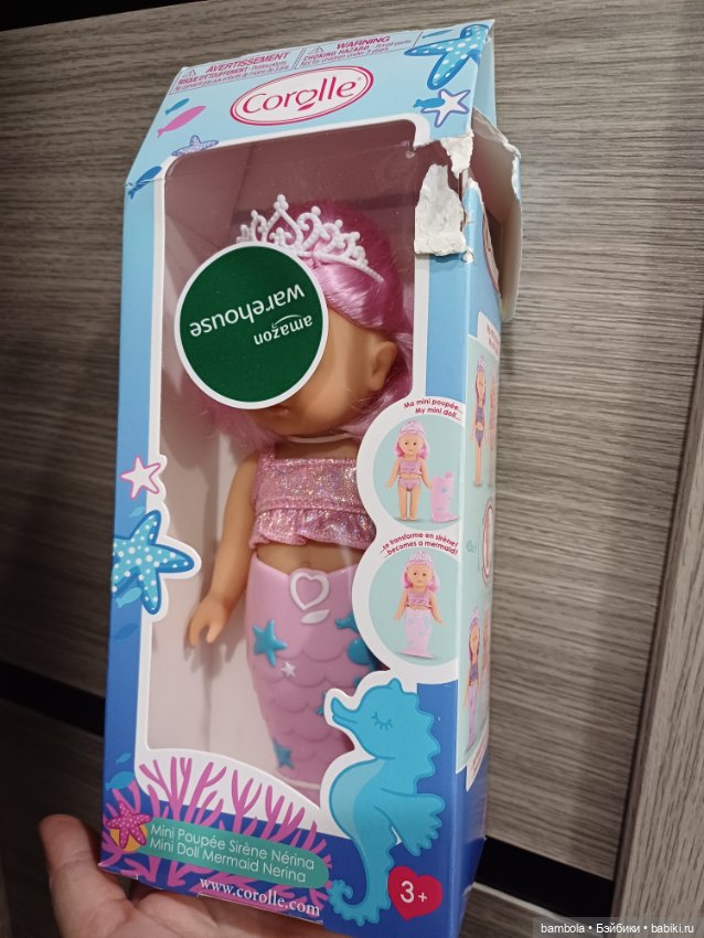 Русалочка Nerina№2 от Corolle Новинка 2023г (фото 3)