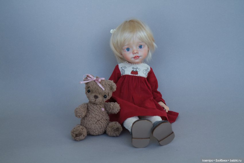 Котёнок 😽 ООАК куколки Паола Рейна Paola Reina (фото 5)