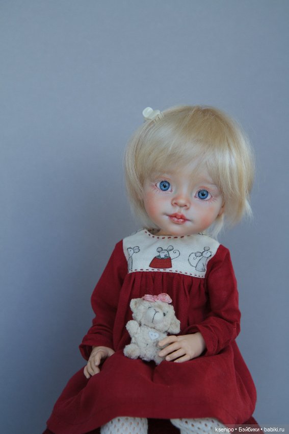 Котёнок 😽 ООАК куколки Паола Рейна Paola Reina (фото 2)