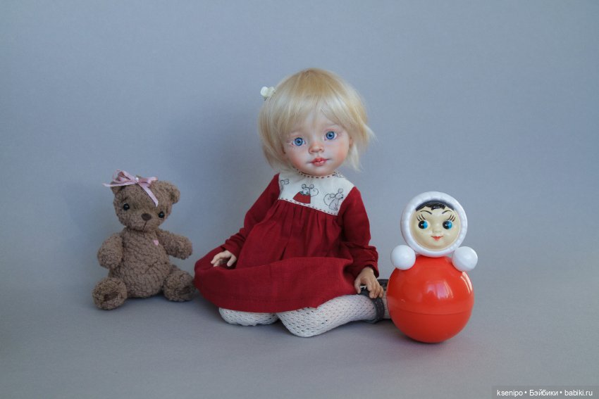 Котёнок 😽 ООАК куколки Паола Рейна Paola Reina (фото 4)