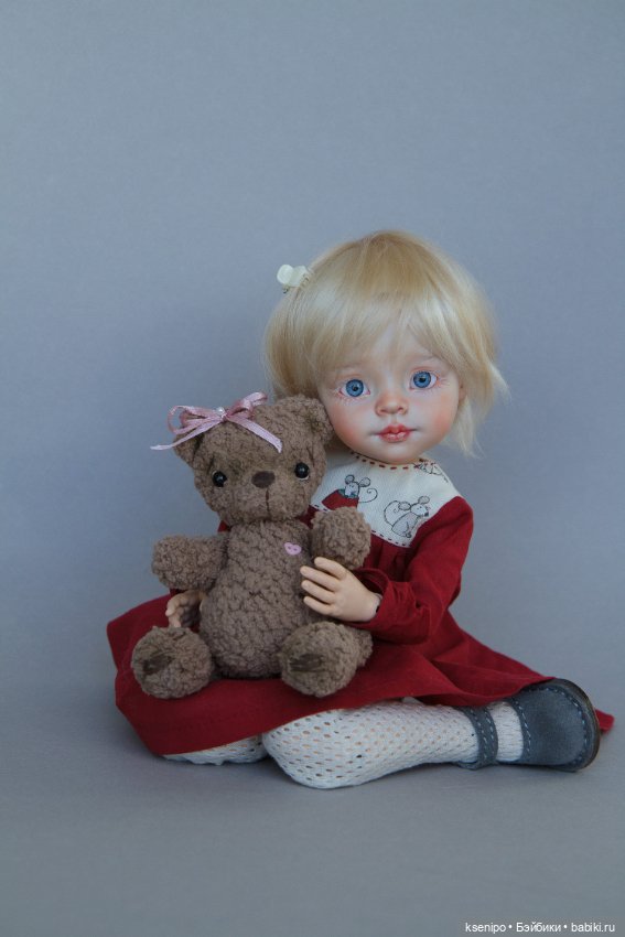 Котёнок 😽 ООАК куколки Паола Рейна Paola Reina (фото 3)