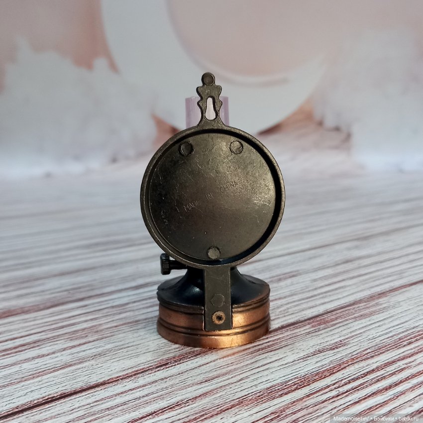 Масляная ретро лампа — Миниатюра для кукол (фото 10)
