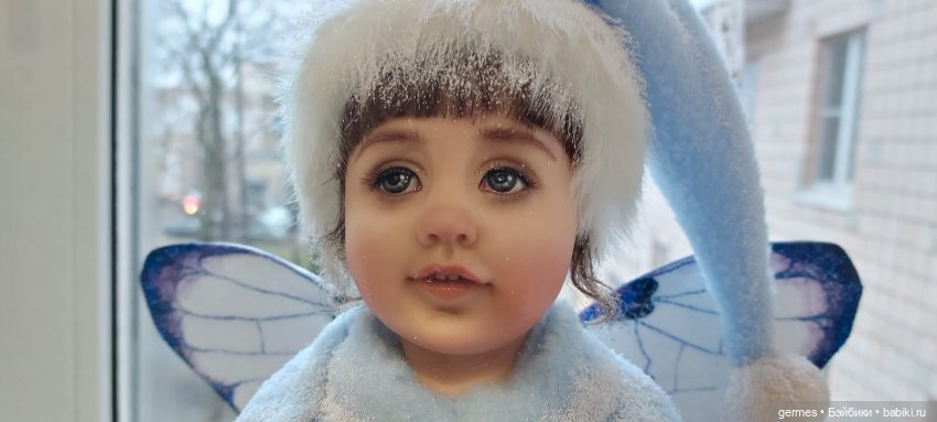 Привет, рождество - авторская кукла