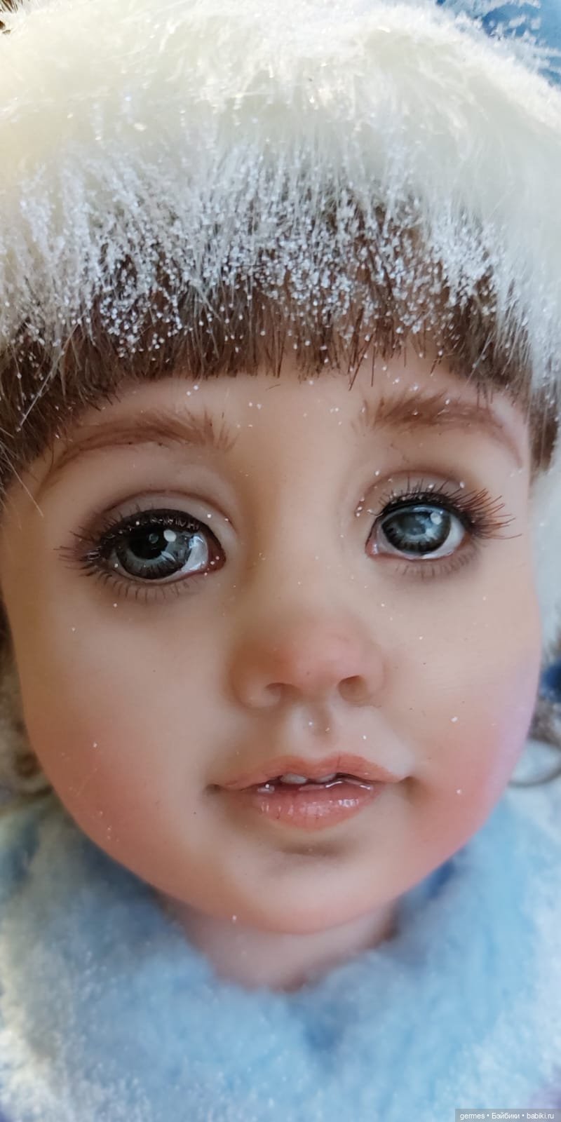 Привет, рождество - авторская кукла (фото 4)