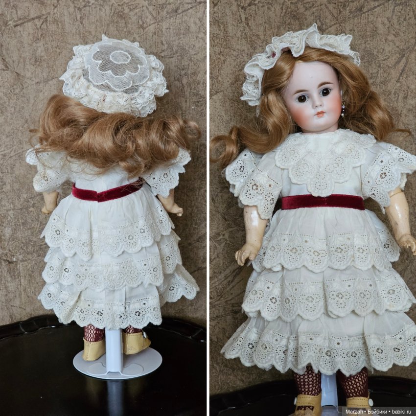 Ранняя антикварная малышка от Bahr&Proschild 224молд, закрытый рот (фото 8)