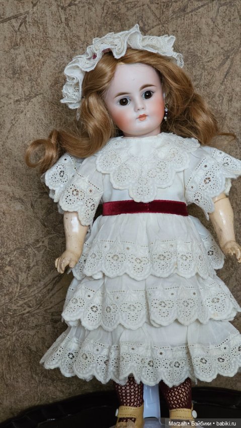 Ранняя антикварная малышка от Bahr&Proschild 224молд, закрытый рот (фото 4)