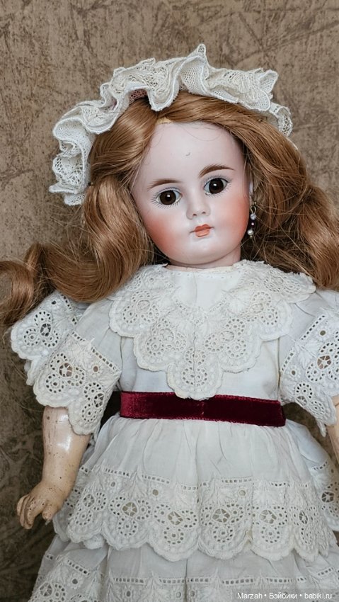 Ранняя антикварная малышка от Bahr&Proschild 224молд, закрытый рот (фото 6)