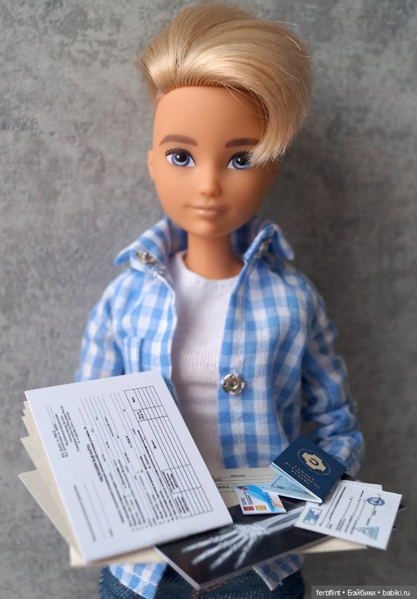 Набор медицинских документов (масштаб 1:6) (фото 6)