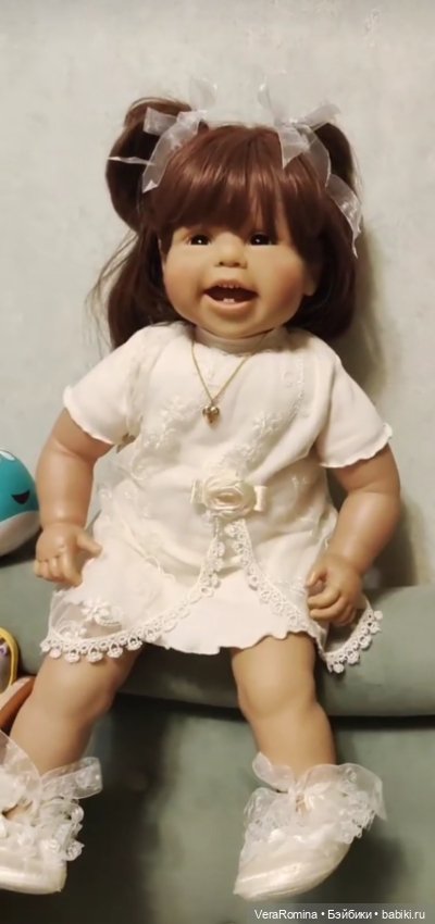 Gluckskind Brigitte Leman, Zapf, Выпуск 1991 г, 65 см (фото 6)