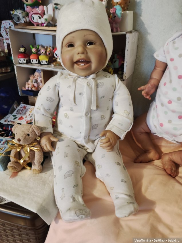 Gluckskind Brigitte Leman, Zapf, Выпуск 1991 г, 65 см (фото 5)