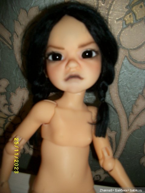 Венсдэй Адамс — Авторские куклы BJD (фото 8)