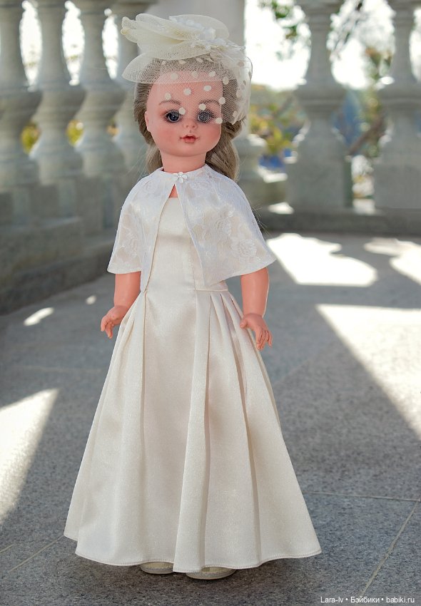 Винтажная красавица в нежном аутфите невесты (фото 7)