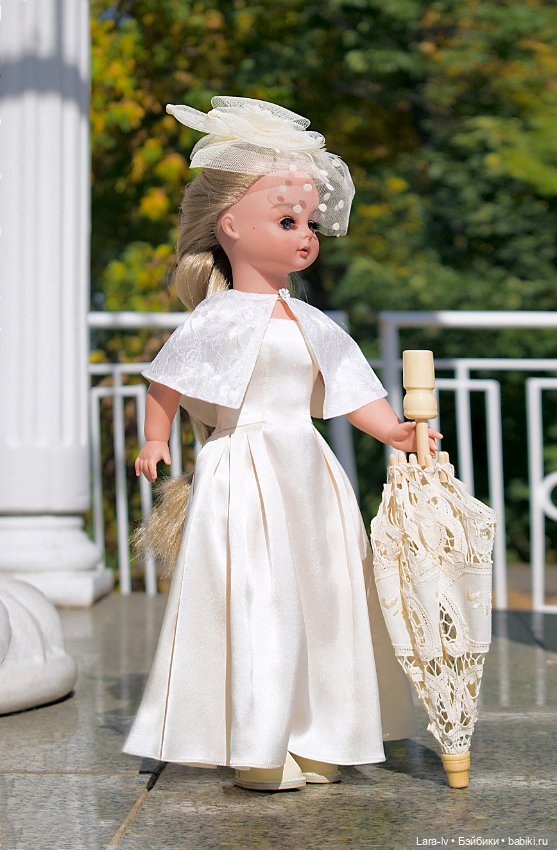 Винтажная красавица в нежном аутфите невесты (фото 2)