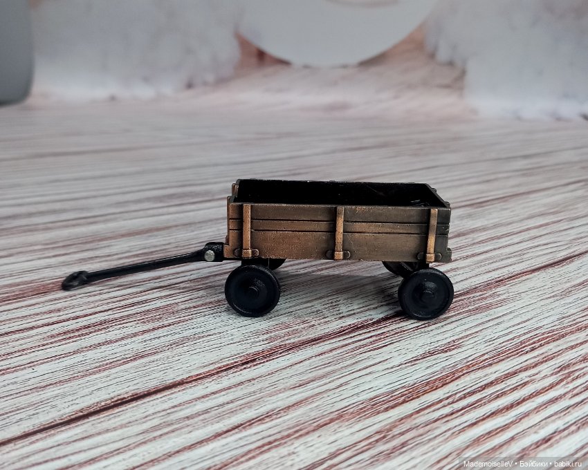 Тележка — Миниатюра для кукол (фото 10)