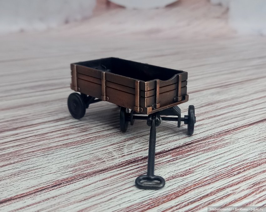 Тележка — Миниатюра для кукол (фото 4)