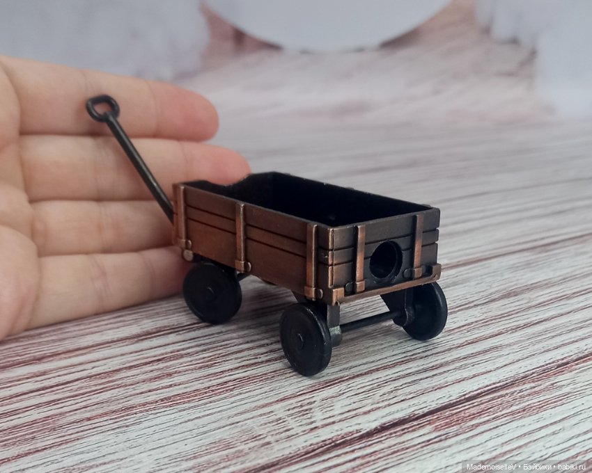 Тележка — Миниатюра для кукол (фото 6)