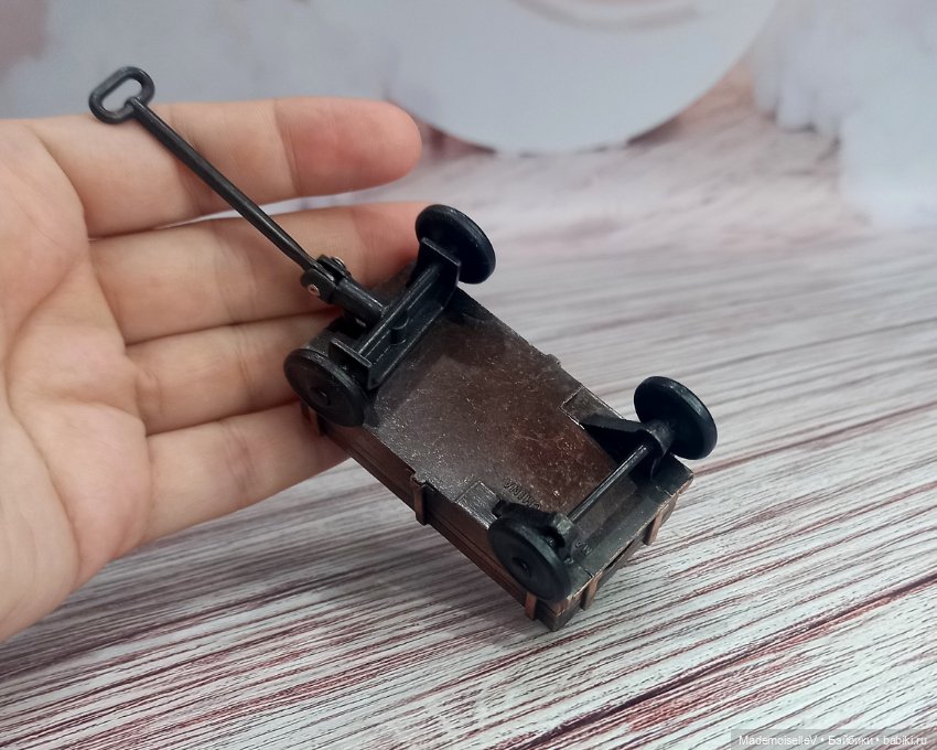 Тележка — Миниатюра для кукол (фото 8)