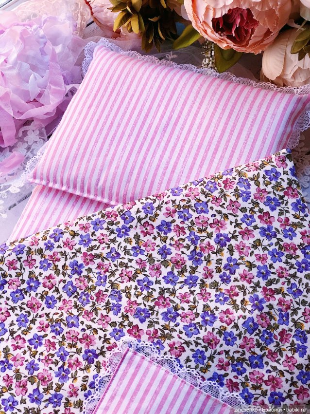 Комплект постельного белья для кукол Паола Рейна