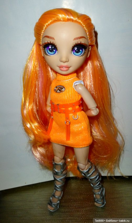 Rainbow High Winter Break Poppy Rowan - Orange (фото 5)
