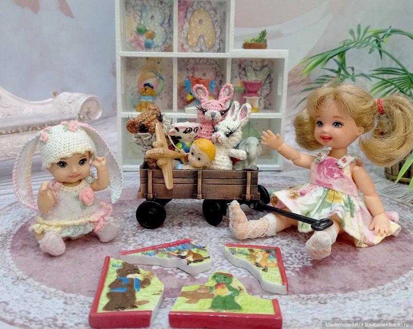 Тележка — Миниатюра для кукол (фото 9)