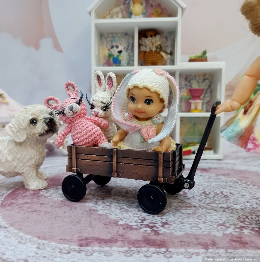 Тележка — Миниатюра для кукол (фото 5)