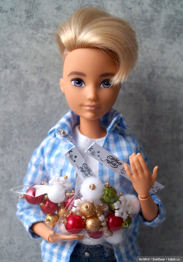 Наборы ёлочных игрушек №3 в масштабе 1:6 (фото 7)