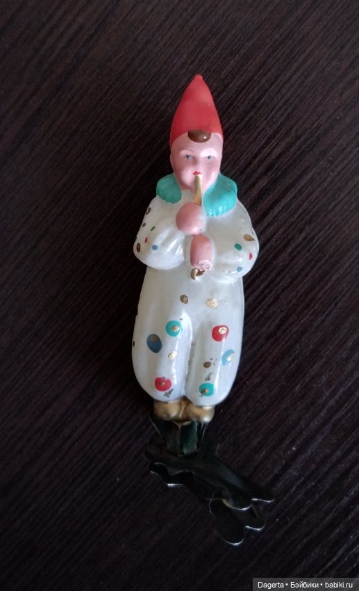 Елочные игрушки СССР — Винтажные куклы и игрушки детства (фото 4)