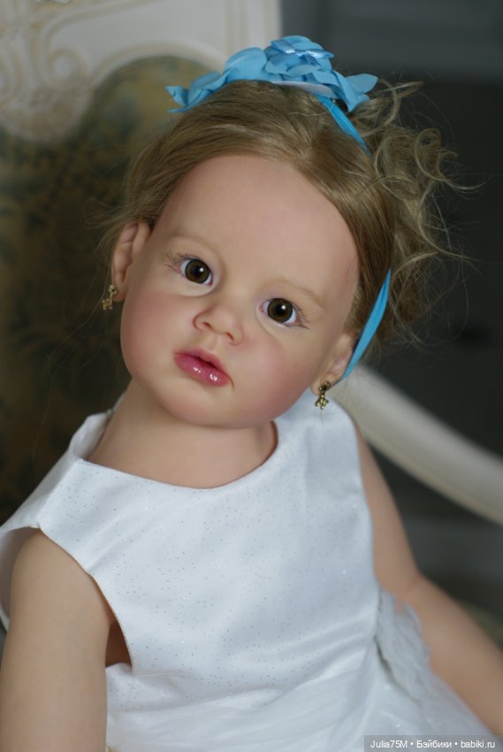 Кукла реборн тодлер Анжелика от Рева Шик (фото 8)
