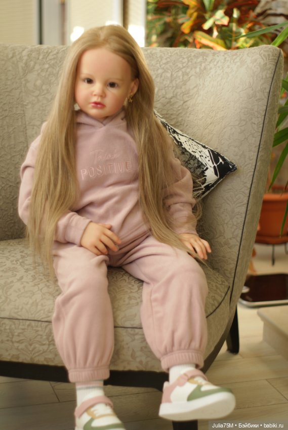 Кукла реборн тодлер Анжелика от Рева Шик (фото 4)
