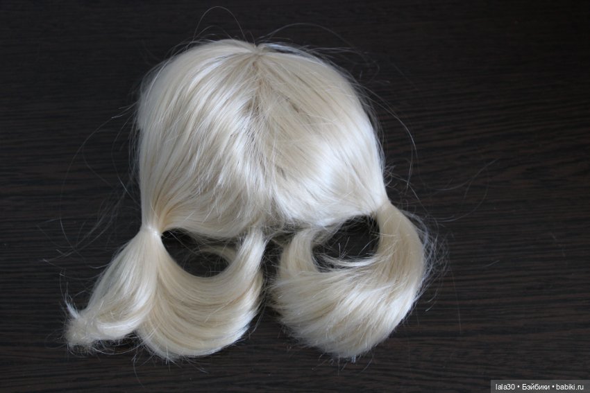 Парик размер 10-11 — Парики и волосы (мохер) для кукол (фото 3)