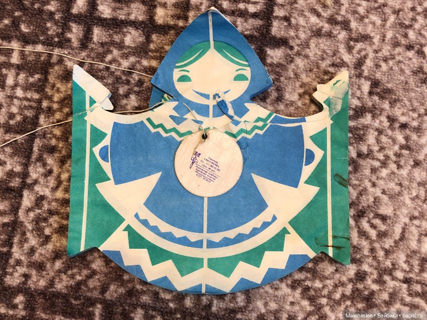 Бумажная гирлянда — Винтажные куклы и игрушки детства (фото 3)