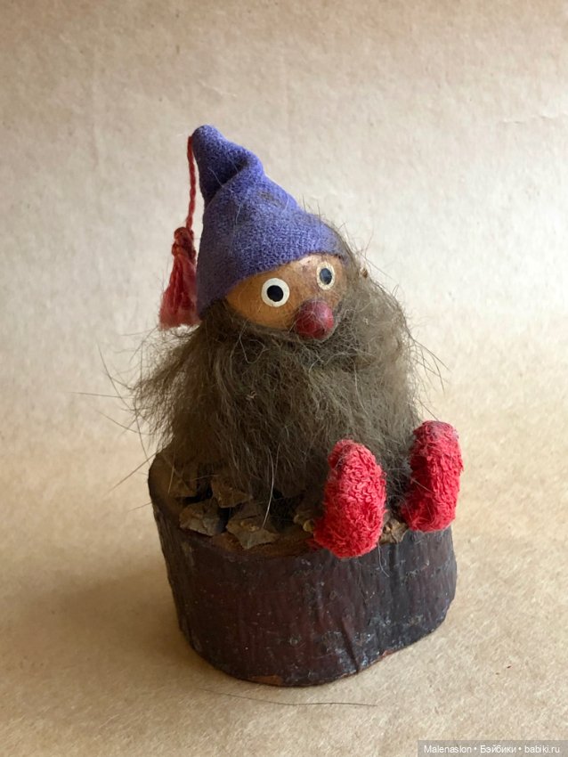 Гномики на пеньке — Винтажные куклы и игрушки детства (фото 3)