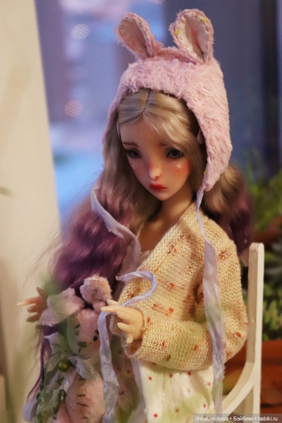 Шапочка зайка — Одежда для BJD