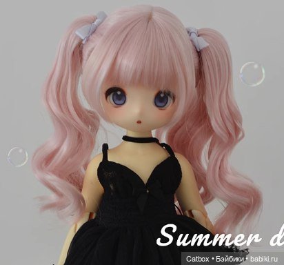 Парик на голову 18-19см — Парики и волосы (мохер) для кукол