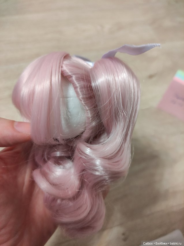 Парик на голову 18-19см — Парики и волосы (мохер) для кукол (фото 5)