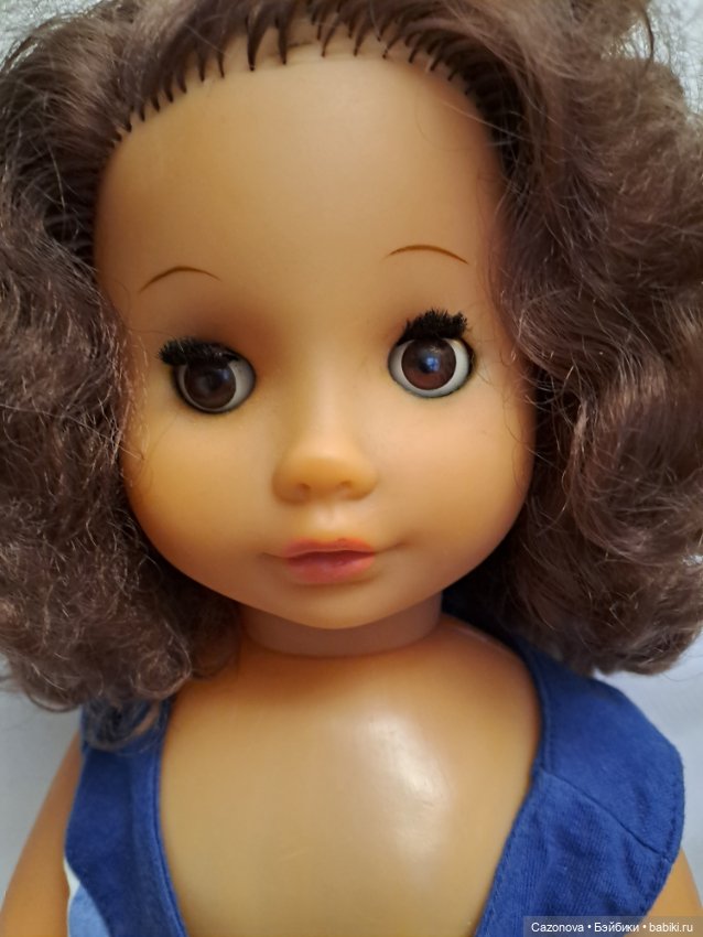 Редкая куколка 55 см Бигги, ГДР