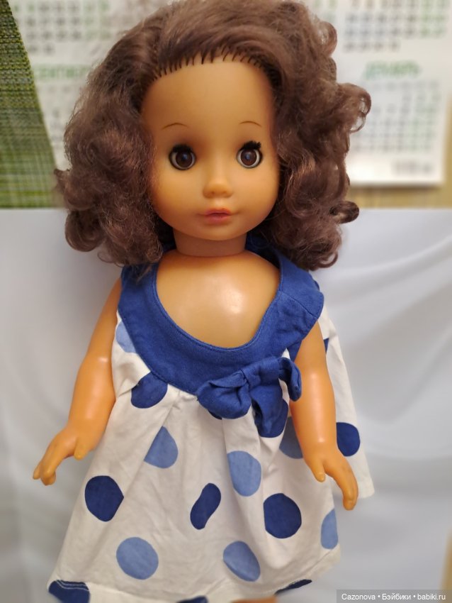 Редкая куколка 55 см Бигги, ГДР (фото 2)