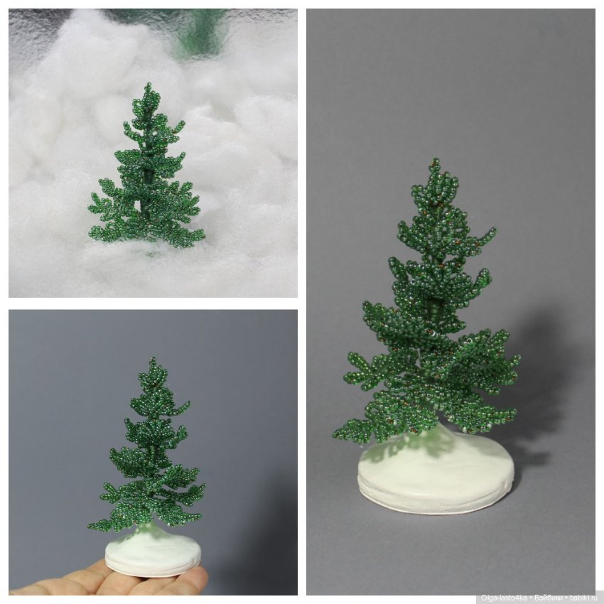 Ёлочка в кукольный домик — Кукольная миниатюра и румбокс (фото 6)