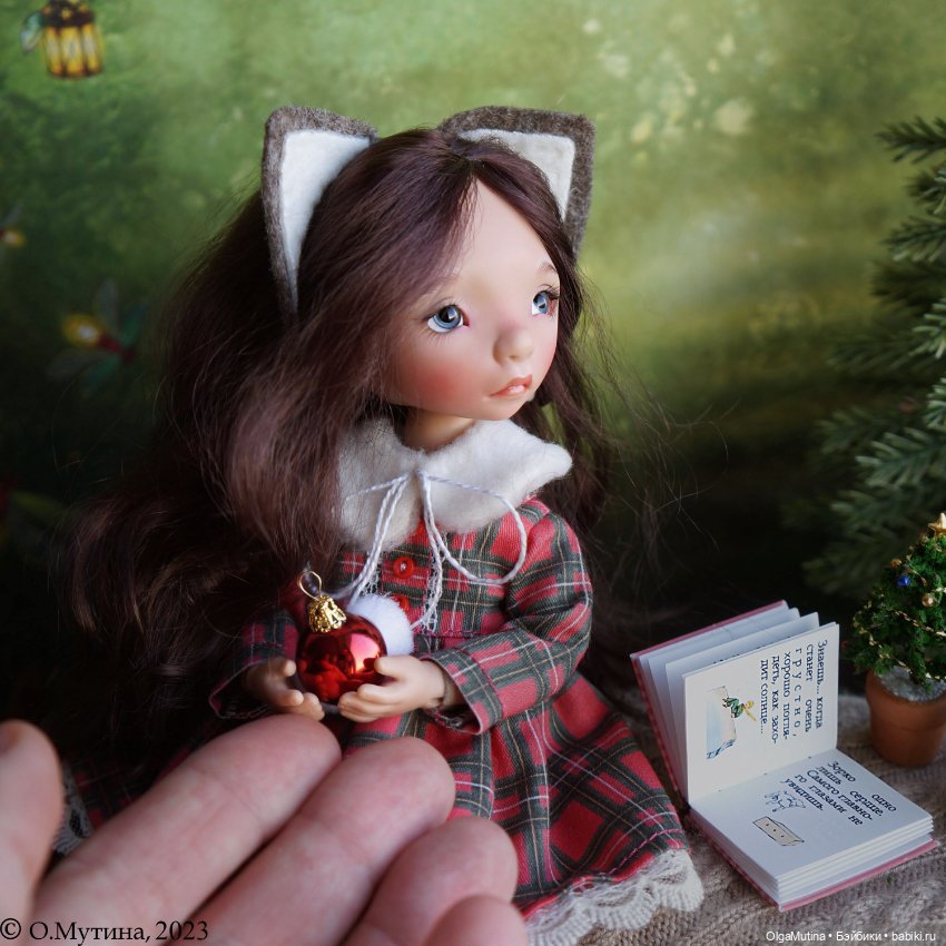 Ёлочные игрушки - шары 1:6 (4 шт)