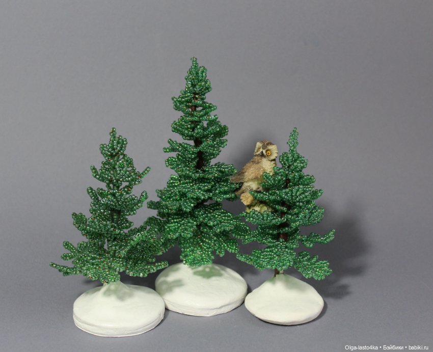 Ёлочка в кукольный домик — Кукольная миниатюра и румбокс