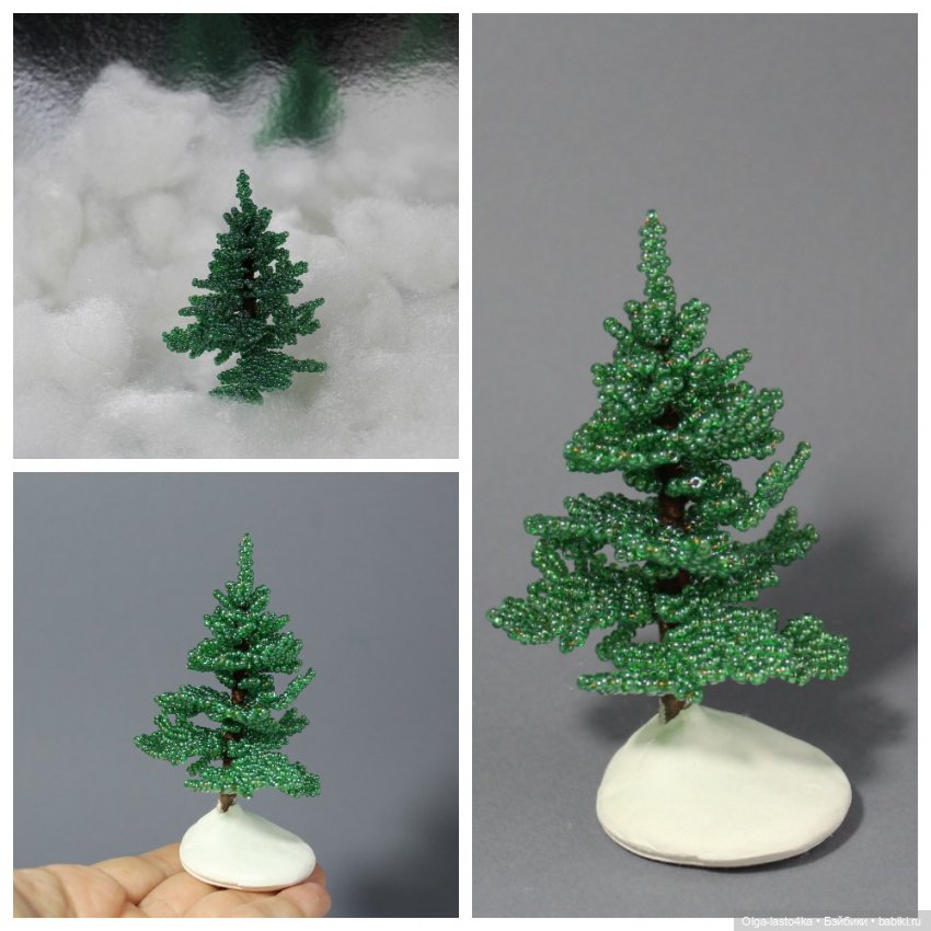 Ёлочка в кукольный домик — Кукольная миниатюра и румбокс (фото 5)
