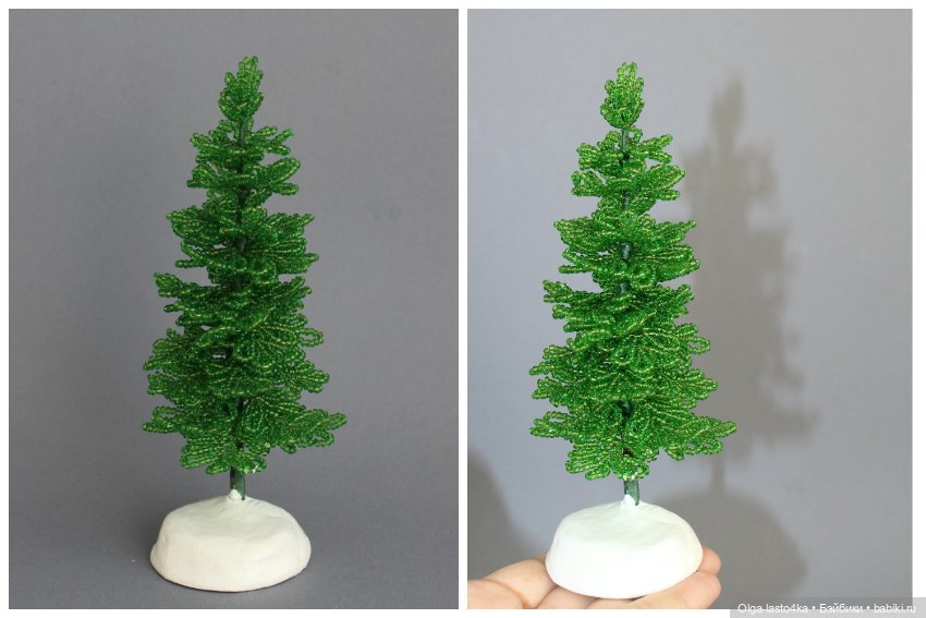 Ёлочка в кукольный домик — Кукольная миниатюра и румбокс (фото 7)