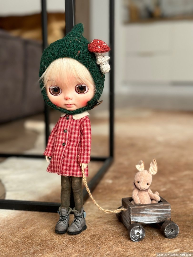 Комплект Пальто и Шапка для Блайз