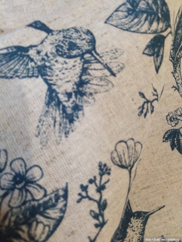 Отрез тонкого льна для кукольного рукоделия (фото 3)