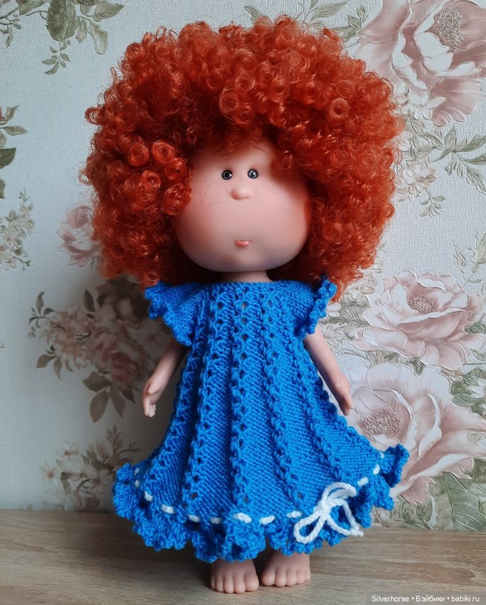 Вязаная одежда для кукол Mia (фото 4)