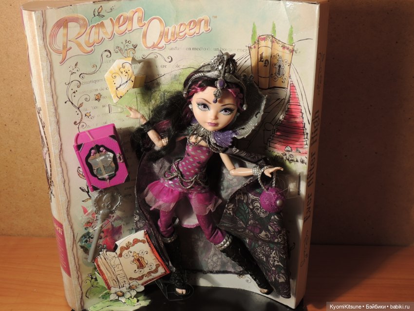 Рейвен Квин День наследия (Raven Queen Legasy day Eve after high) Эвер Афтер Хай с дефектами (фото 4)