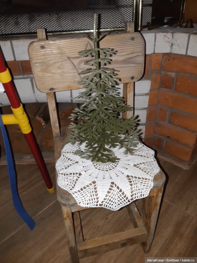 Стул дерево для антикварных кукол (фото 3)