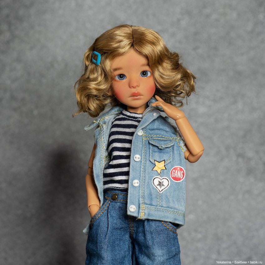 Парик на голову 12-13см — Глаза для BJD (фото 3)