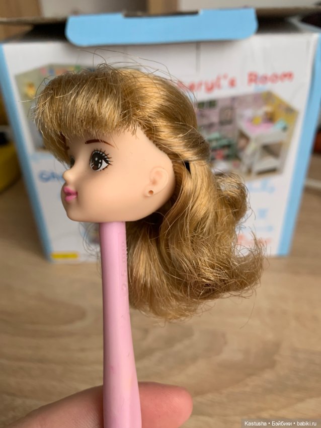 Голова винтажной подружки Дженни Саяки компании Takara (фото 2)