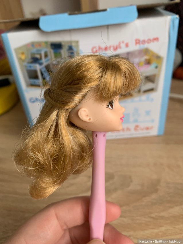 Голова винтажной подружки Дженни Саяки компании Takara (фото 4)